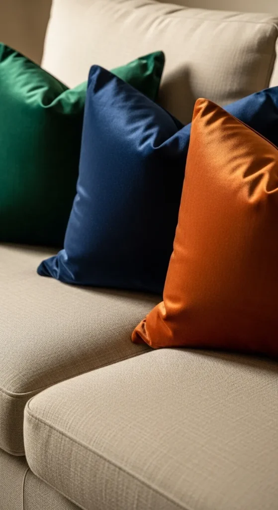Velvet Throw Pillows