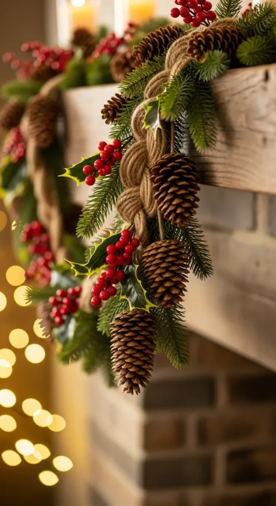 Pinecone Garland