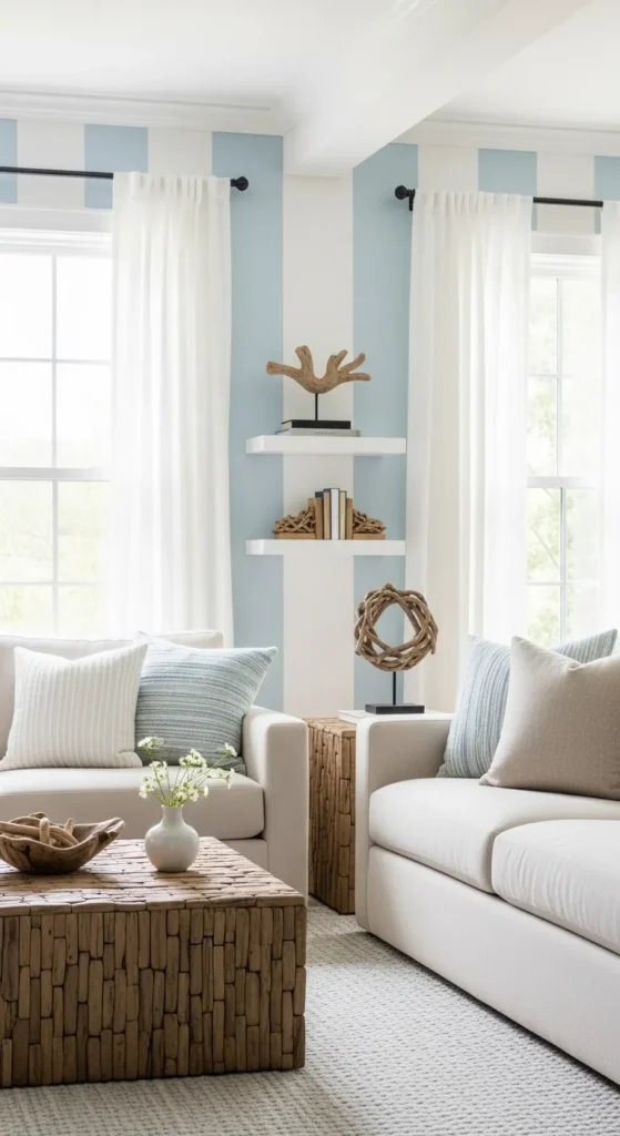 Soft Blue and White Color Palette