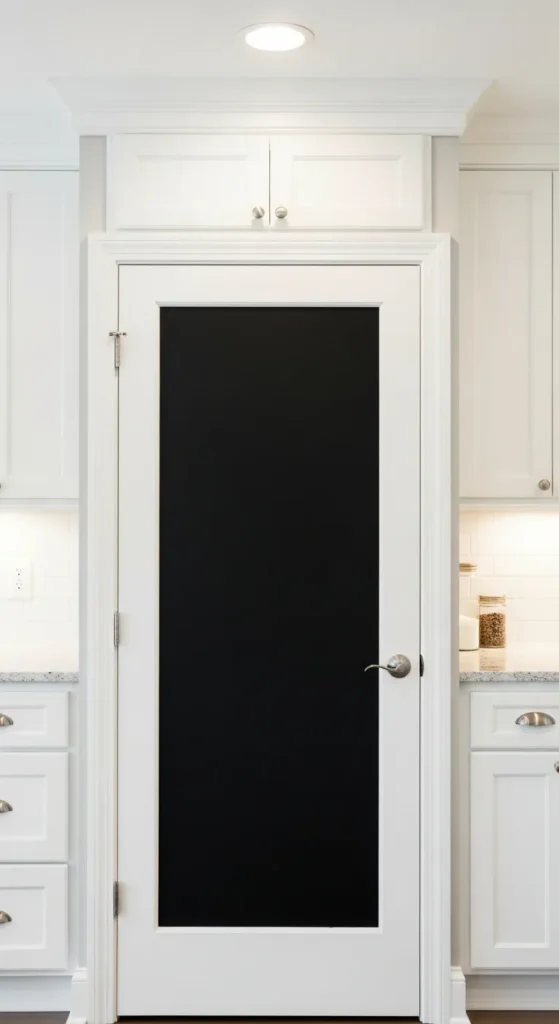 Chalkboard Pantry Door