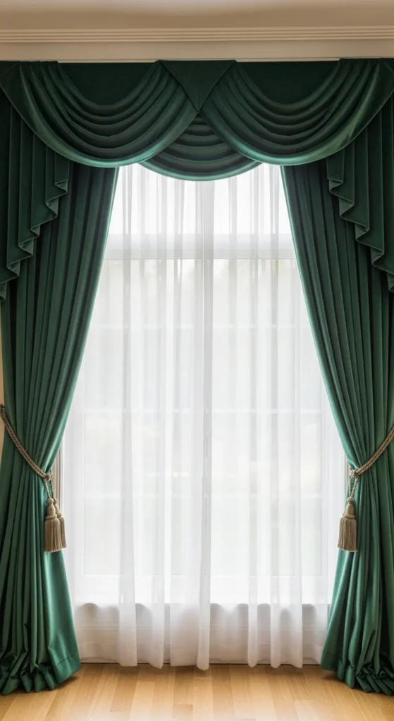 Layer Curtains for Insulation