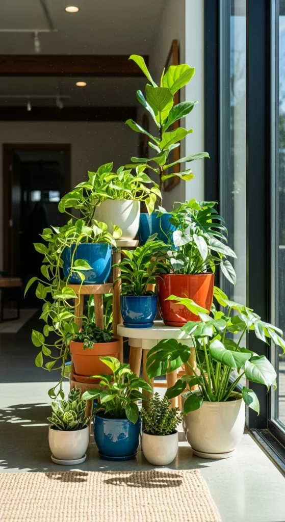 Add Indoor Plants as Living Art