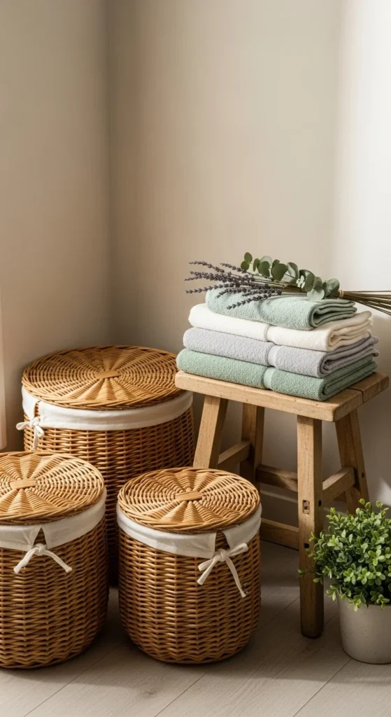 Wicker Laundry Hampers