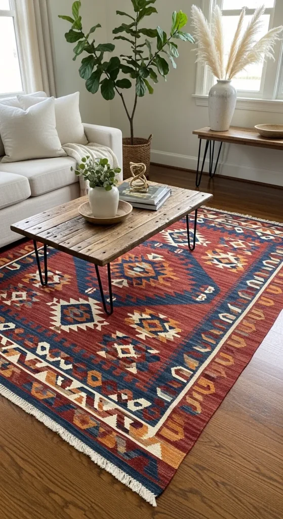 Handwoven Kilim Rug