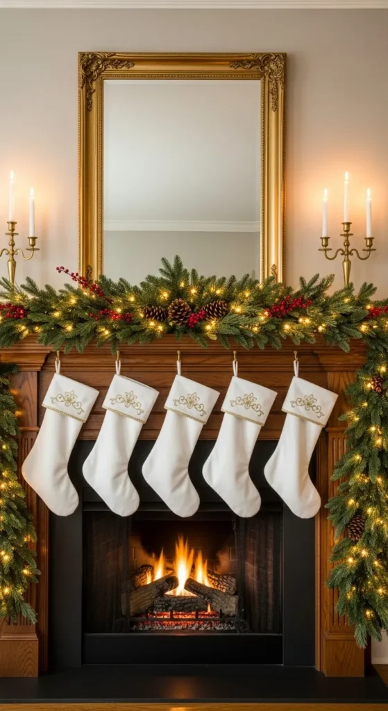 Garland and Stocking Duo