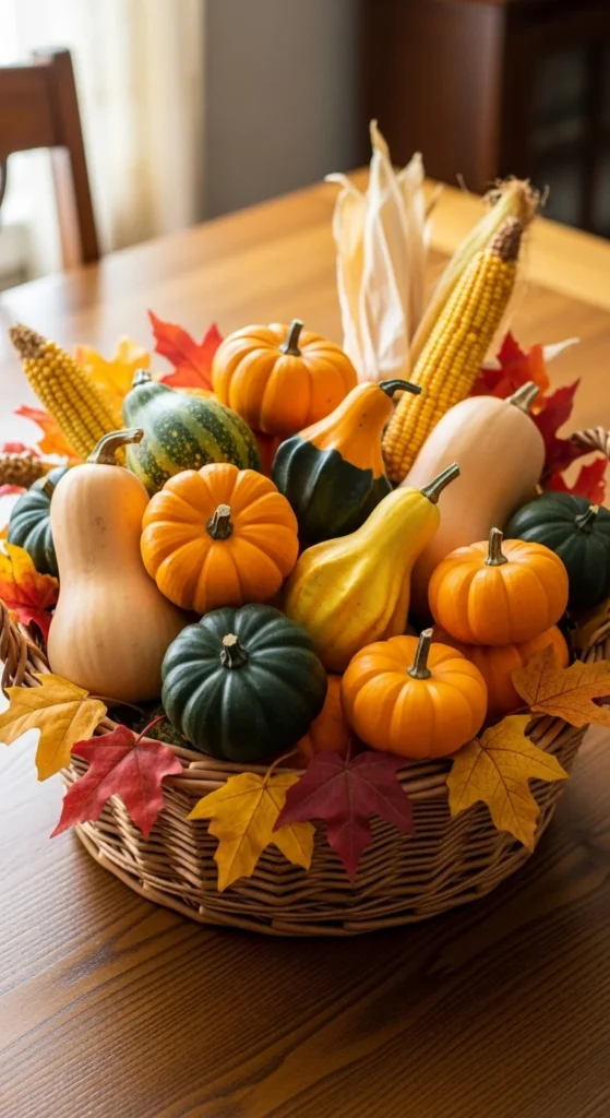 Harvest Basket Display