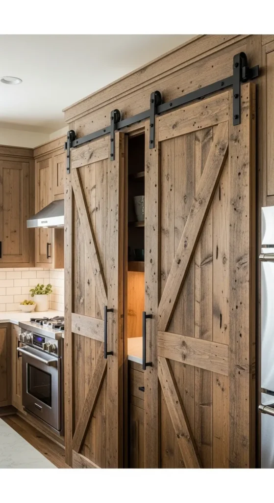 Barn Door Cabinets