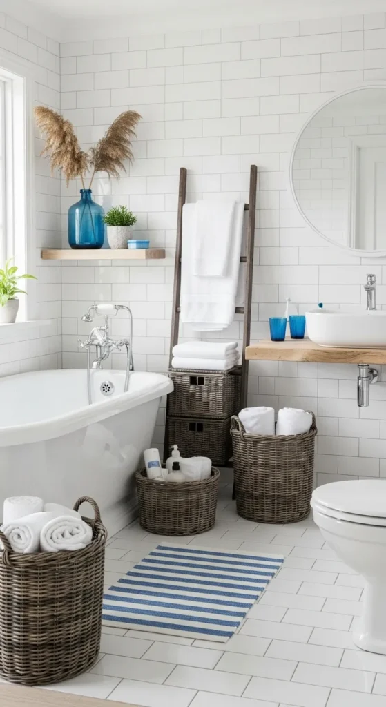 Beach-Inspired Bathroom Decor