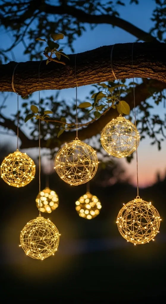 DIY Light Globe Orbs