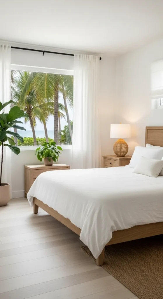 Go for a White and Wood Palette