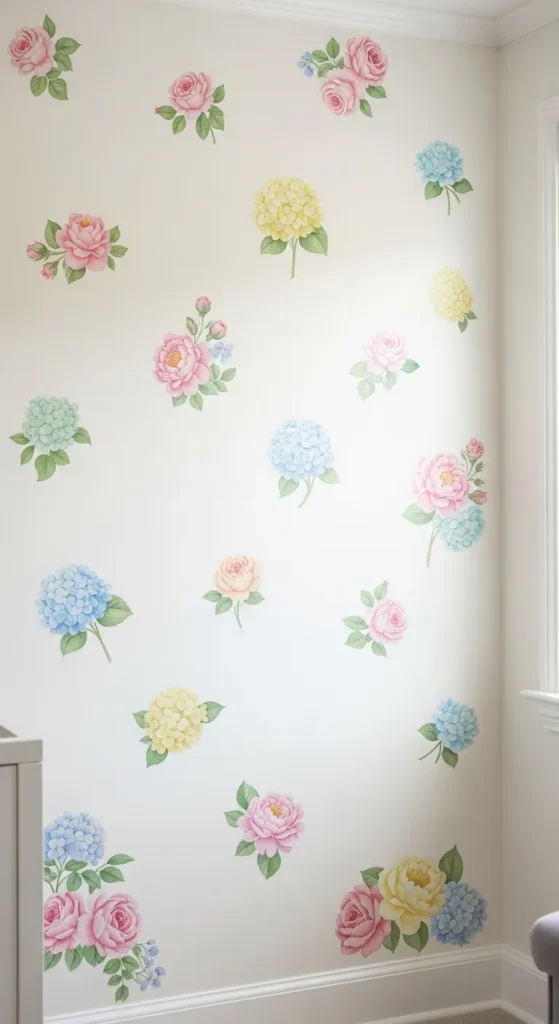 Flower-Inspired Wall Decals