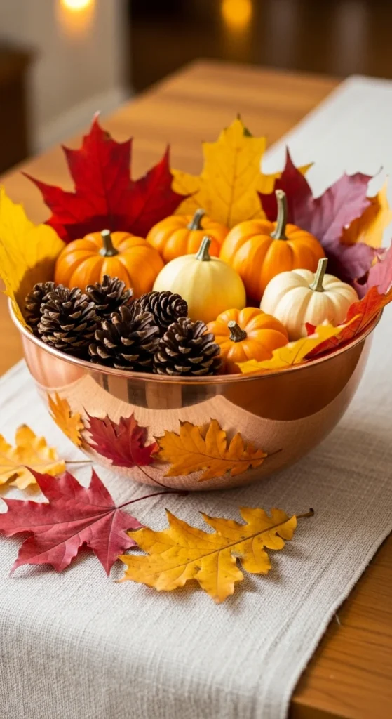 Copper Bowl Arrangement