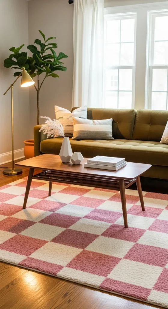 Modern Checkerboard Rugs