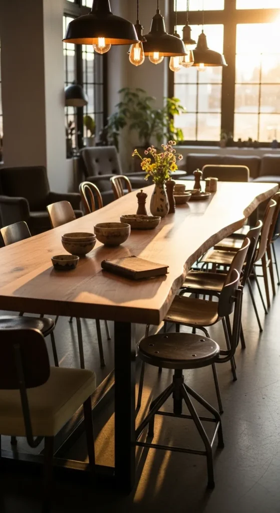 Factory-Style Dining Tables