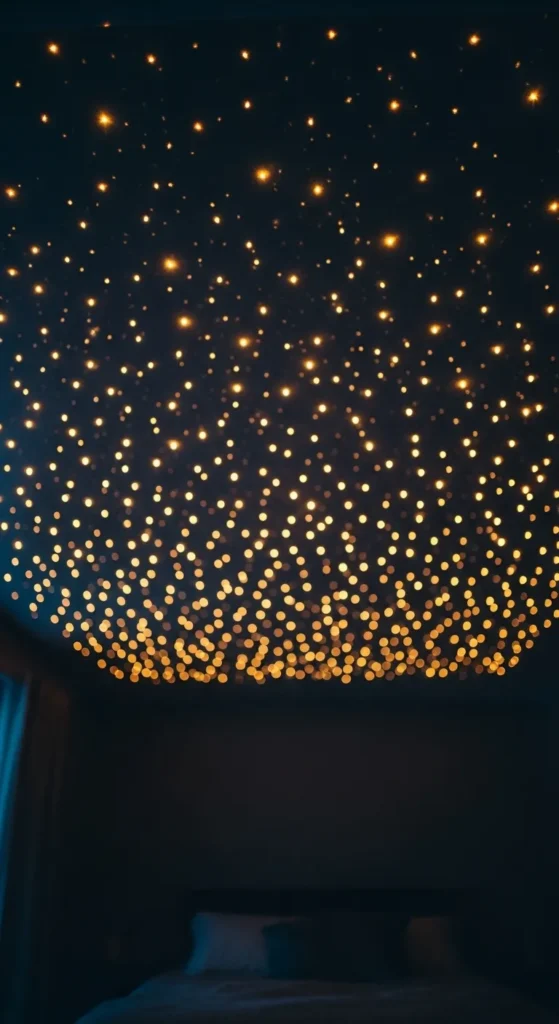 Ceiling Twinkle Lights Indoors