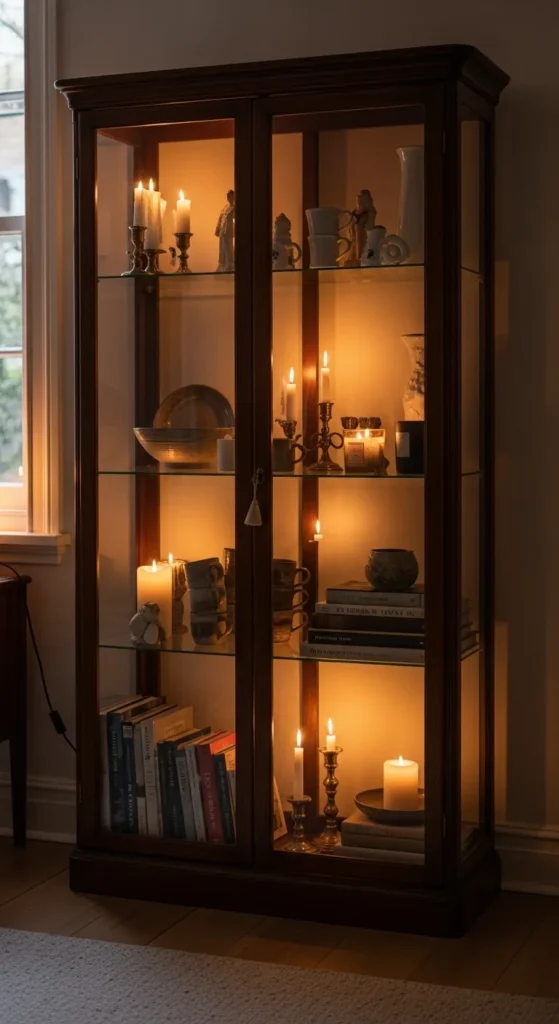 Add a Glass Display Cabinet