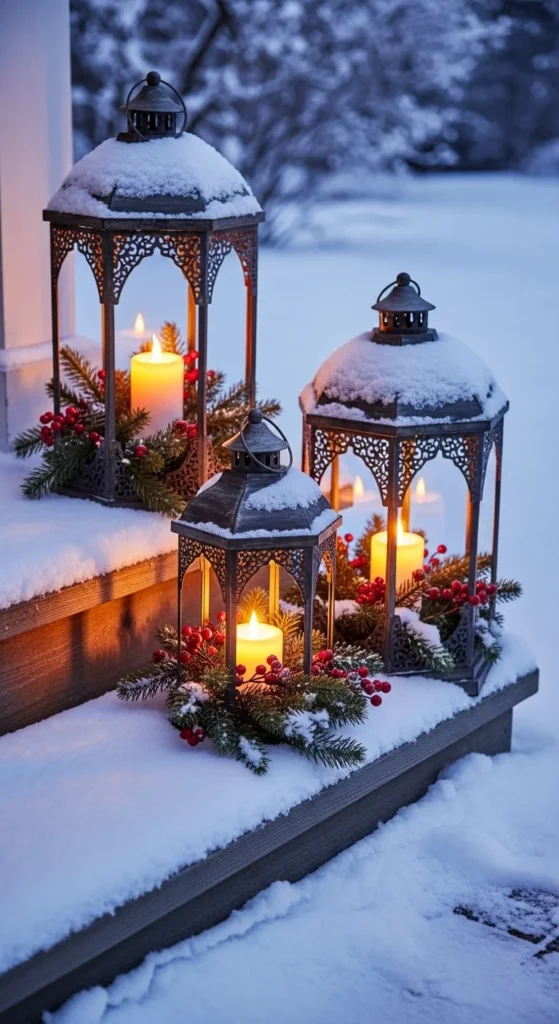 Set Up Lantern Decor