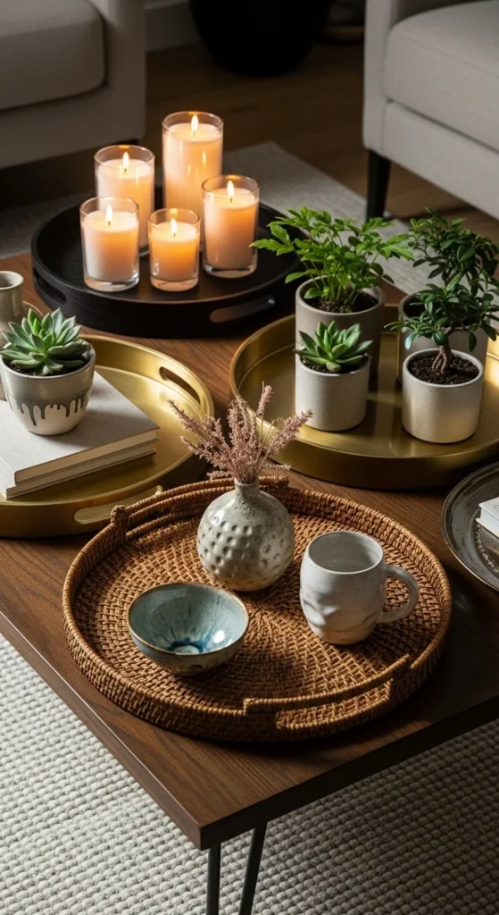 Use Decorative Trays as Art