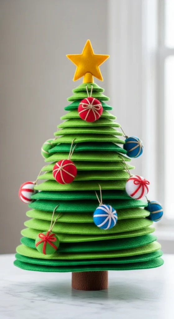 Felt Ornament Tree