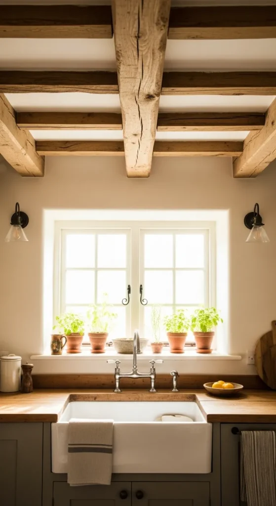 Rustic Wooden Beams
