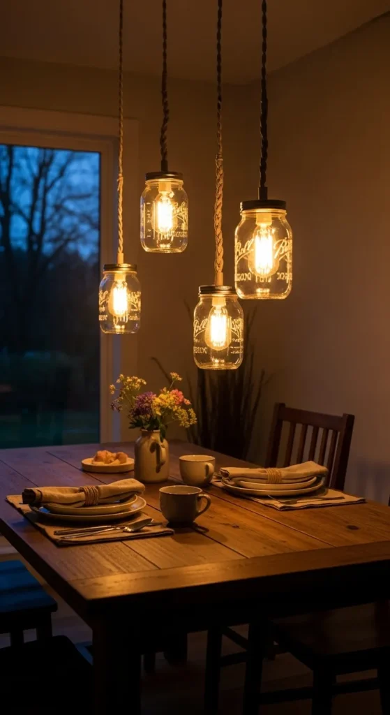 Mason Jar Lighting