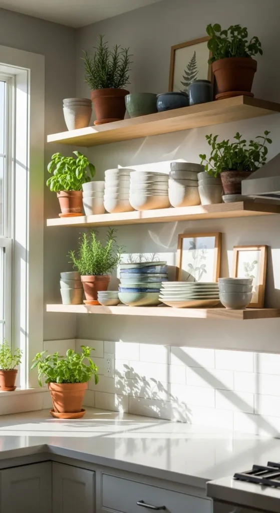 Wooden Floating Shelves