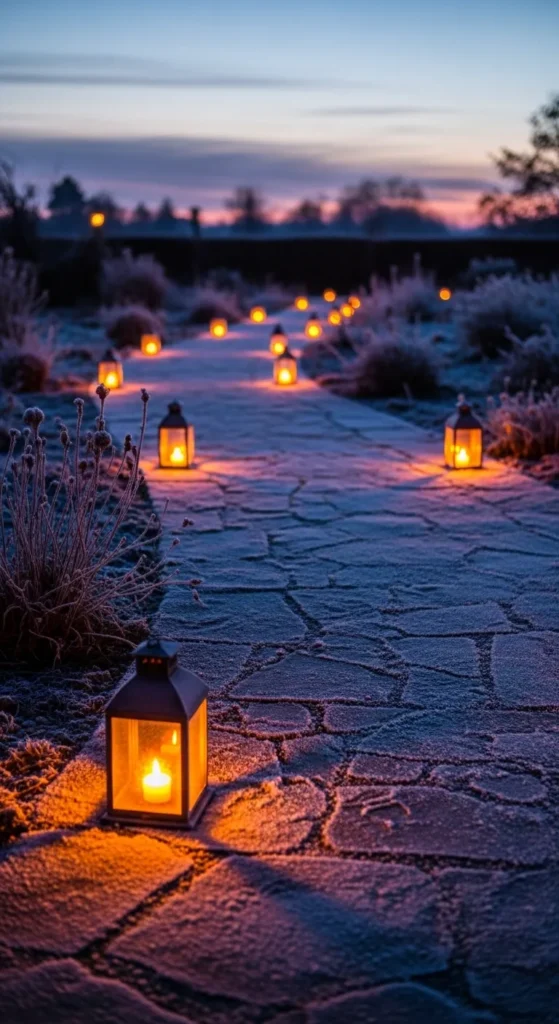 Lighted Pathway Lanterns