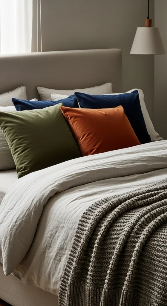 Layer Different Fabrics for Depth