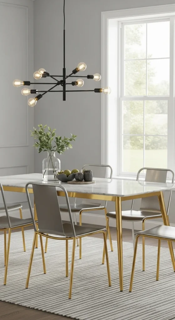 Mix Metals for a Modern, Layered Look