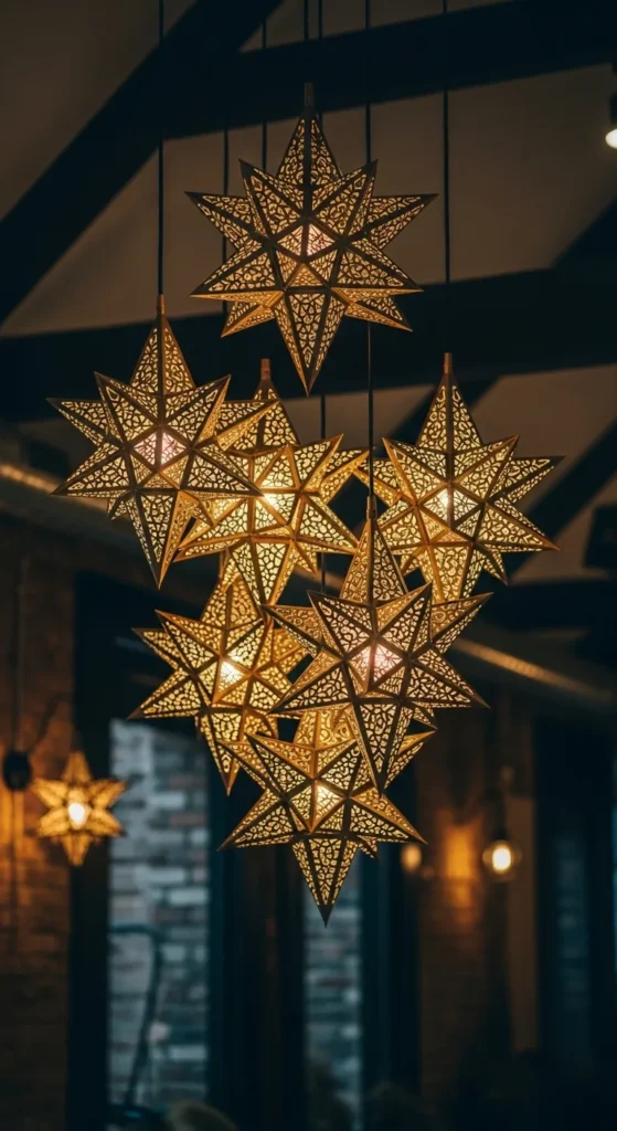 Hanging Star Lights