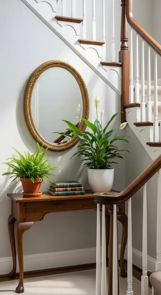 Add a Mirror to Your Stair Landing