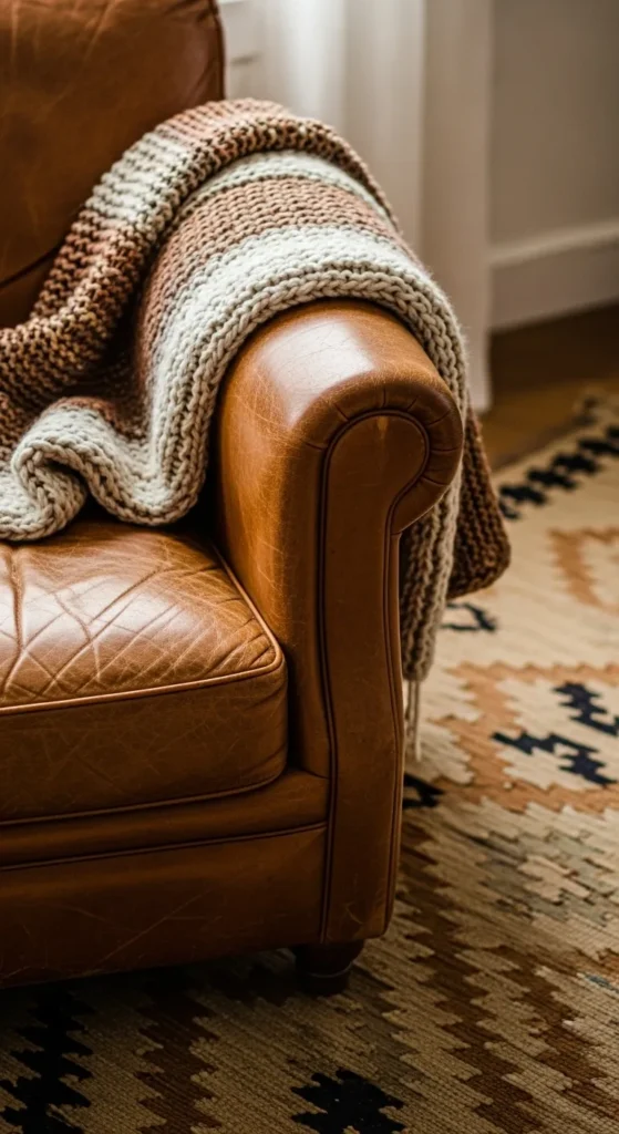 Incorporate Leather Touches