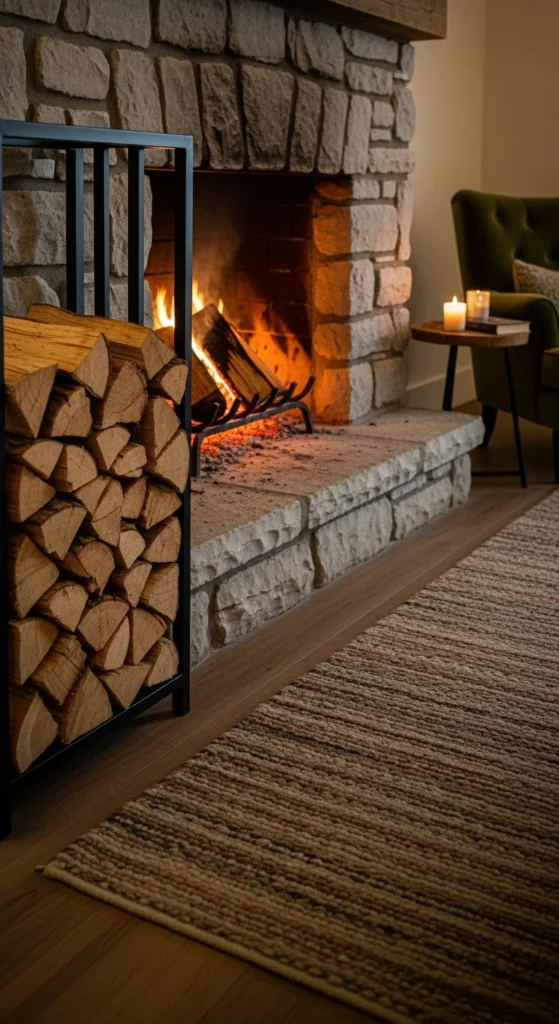 Create a Firewood Display