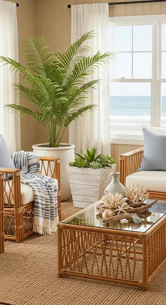 Indoor Plants with Coastal Flair
