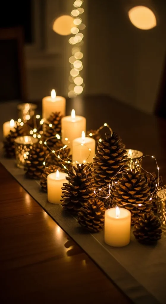 Holiday Light Centerpiece