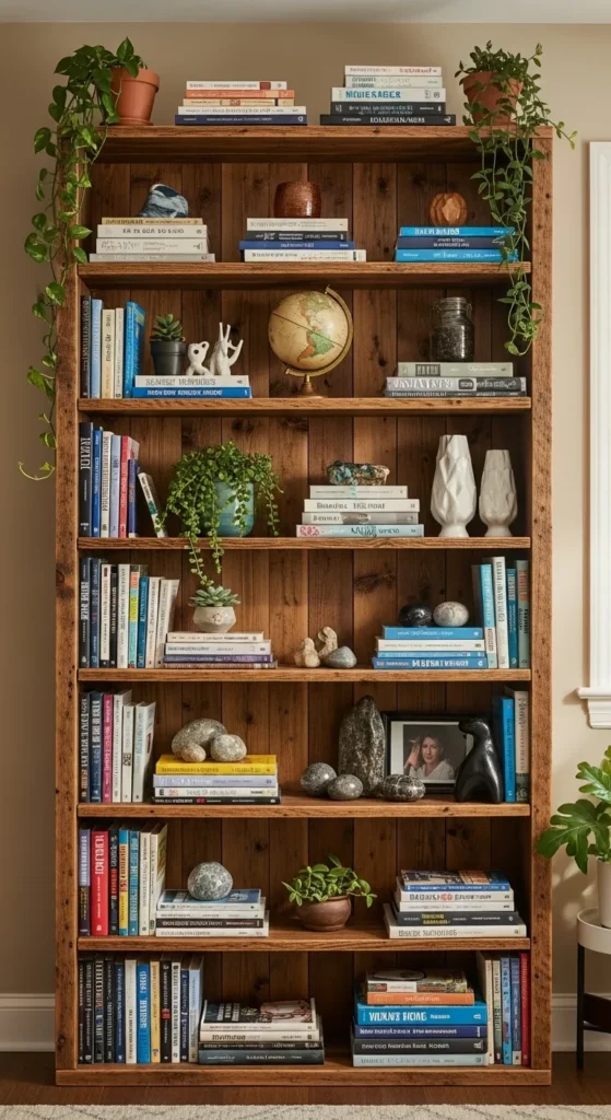 Reclaimed Wood Bookshelf