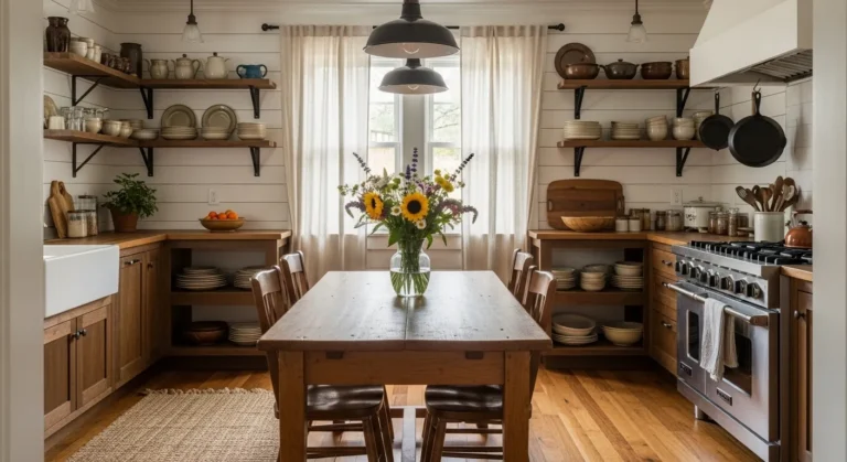 24 Farmhouse Kitchen Decor Ideas That Bring Comfort and Charm