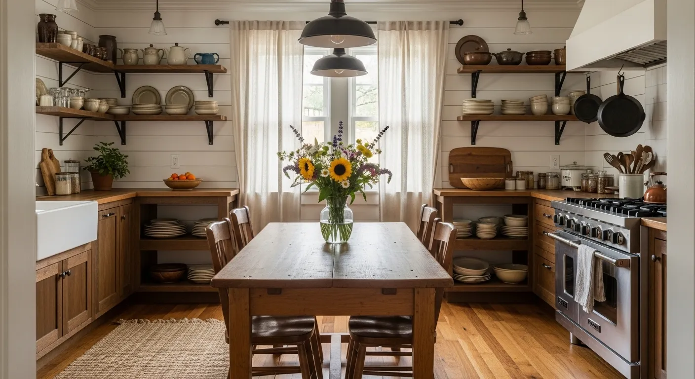 24 Farmhouse Kitchen Decor Ideas That Bring Comfort and Charm