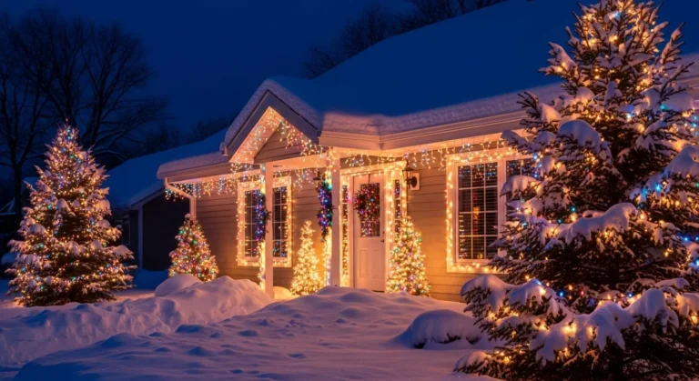 24 Festive Holiday Lights Ideas to Illuminate Your Home