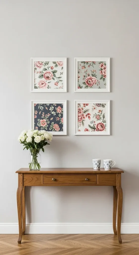 Framed Wallpaper Panels