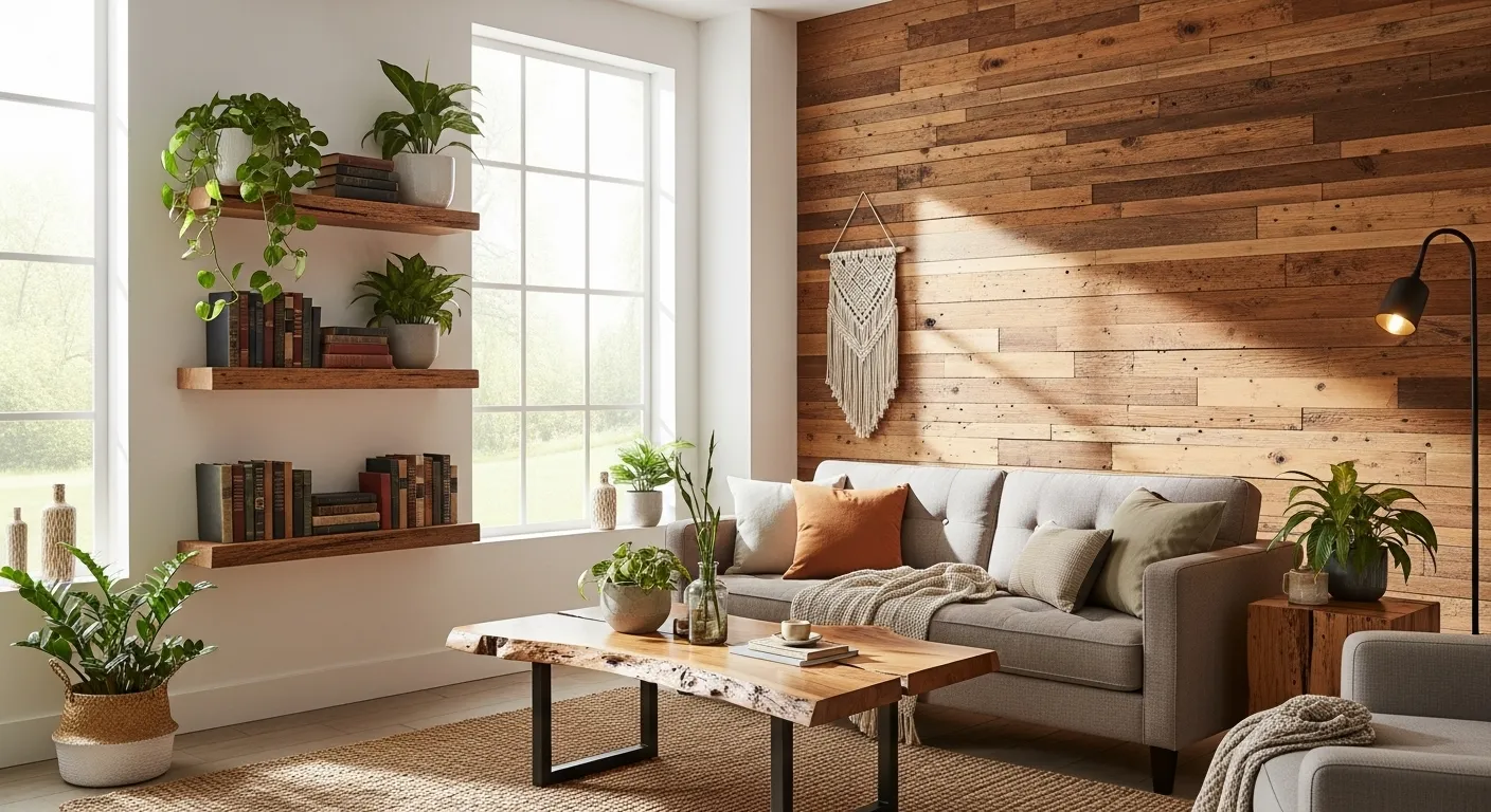 25 Reclaimed Wood Decor Ideas for an Eco-Friendly Home
