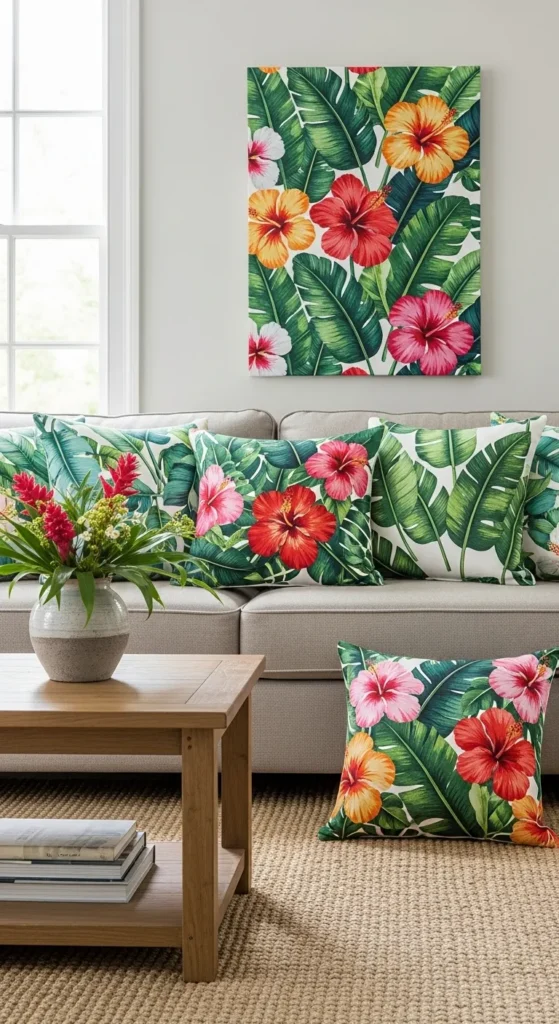 Add a Touch of Tropical Patterns