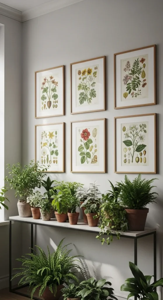 Decorate with Plant-Themed Prints