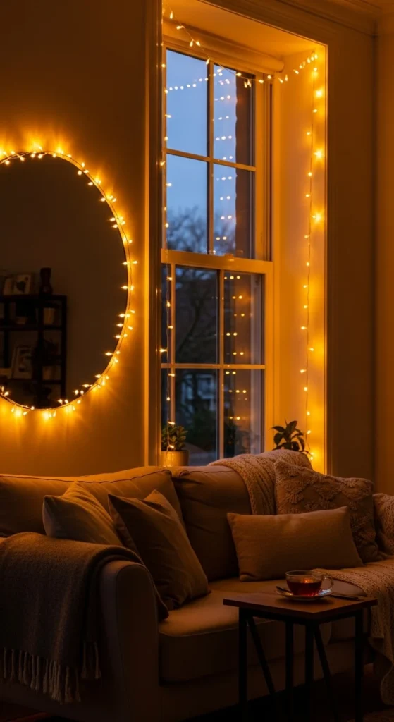 Use Warm String Lights