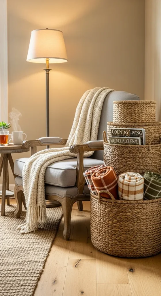 Woven Basket Storage