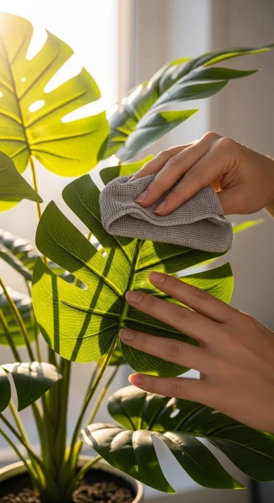 Keep Faux Plants Looking Fresh