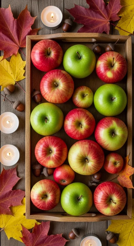 Apple and Leaf Tray