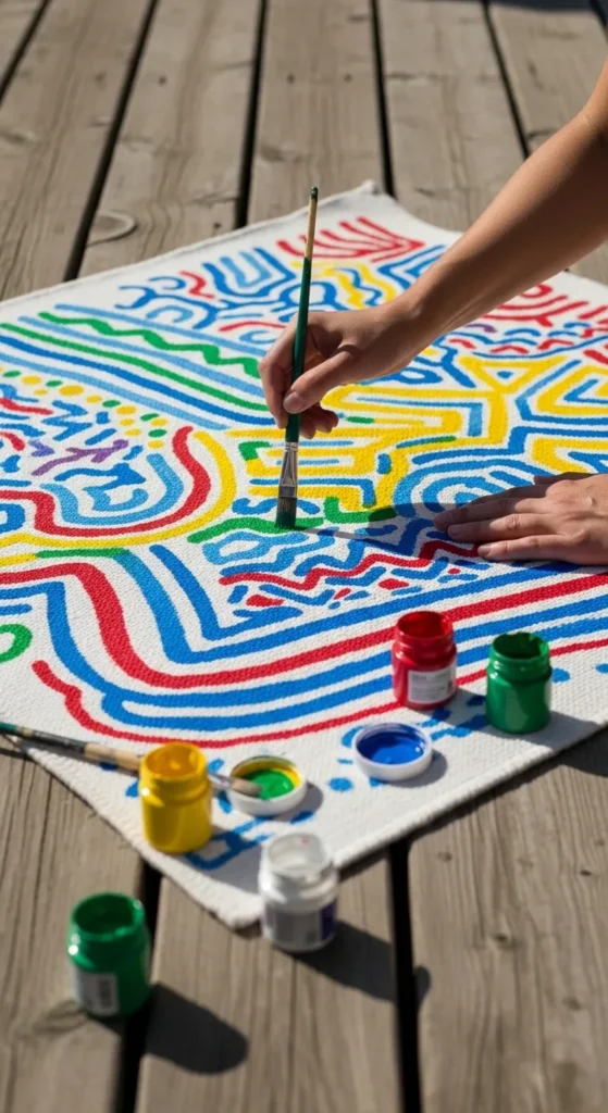 Watercolor-Inspired Rugs