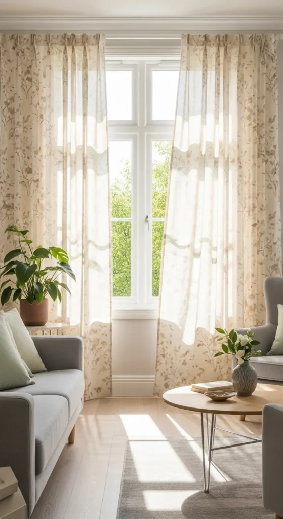 Floral Curtains or Drapes