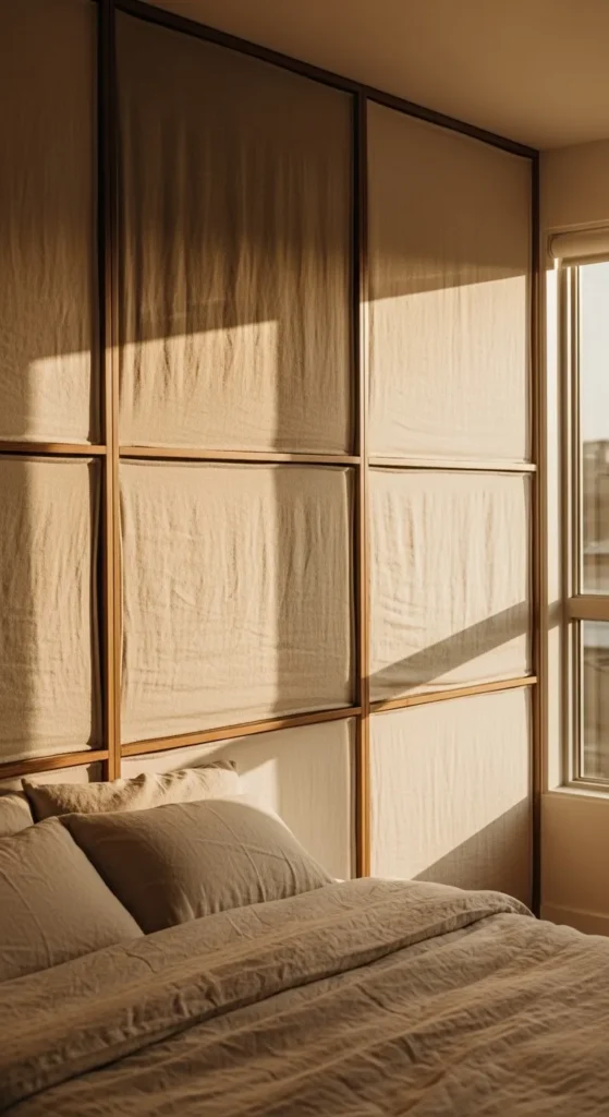 DIY Fabric Wall Panels